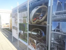 Соларната пейка на ЛЕО участва в годишната изложба на бургаските архитекти