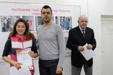 ЛЕО - Бетонови изделия награди ученик в ежегодното състезание на Строителен техникум - Бургас